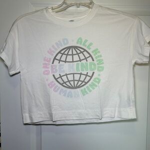 Old Navy White 'Be Kind' Kids T-Shirt